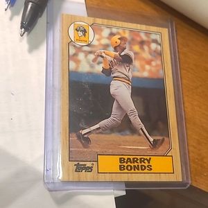 Berry bonds  rookie card